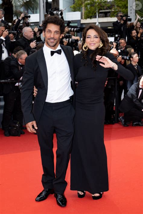 Photo Tomer Sisley et sa femme Sandra Montée des marches du film