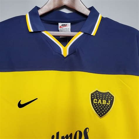 Maillot Retro Vintage Boca Junior Foot Soccer Pro Maillot Maradona