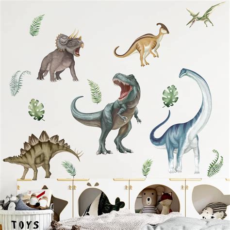 Grandora Xxl Dinosaurier Wandtattoo F R Kinderzimmer Junge Wandsticker