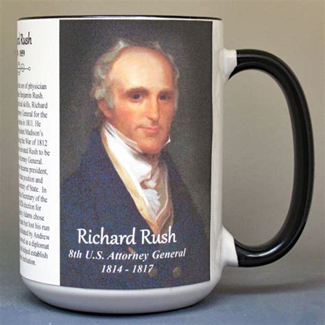 08- US Attorney General Richard Rush - HistoryMugs.us