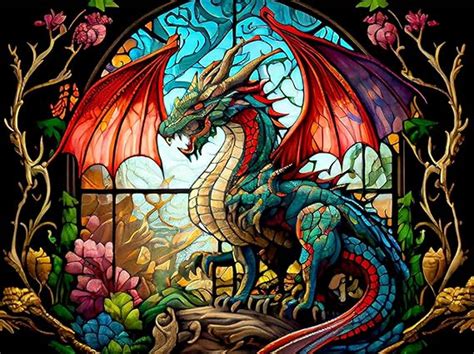 Amazon Croshom DIY 5D Diamond Painting Kits For Adults Dragon