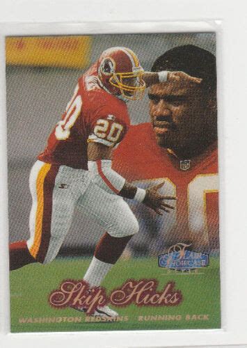 1998 Fleer Flair Showcase STYLE Rookie Skip Hicks Sec 2 Row 2 SEAT 35