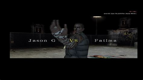 Beat Down Fist Of Vengeance Jasong Vs Fatima Test Setting Emu Youtube