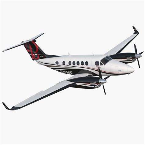 Beechcraft Super King Air 250 Rigged Modelo 3d Modelo 3d 179 Max