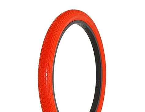 Bike Tire 24 X 2125 Red 120abicycle Tires