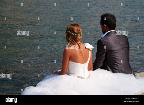 Newly weds Stock Photo - Alamy