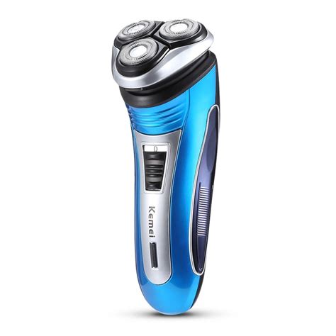 Kemei Km Men Rechargeable Electric Shaver Triple Floating Blade