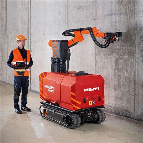 Hilti New Features For Semi Autonomous Mobile Drilling Robot