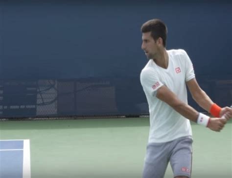 Novak Djokovic Forehand in Full and Slow Motion - Djokovic Forehand