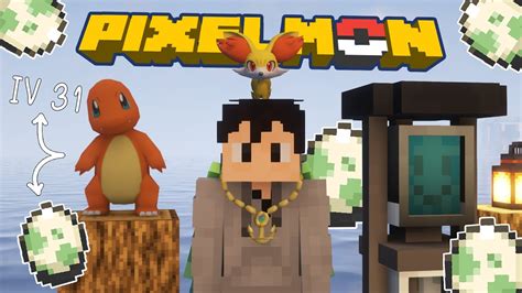 Minecraft Pixelmon เพาะพันธุ์โปเกม่อน Youtube