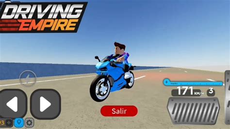 Una Vuelta En Moto Roblox Driving Empire Youtube