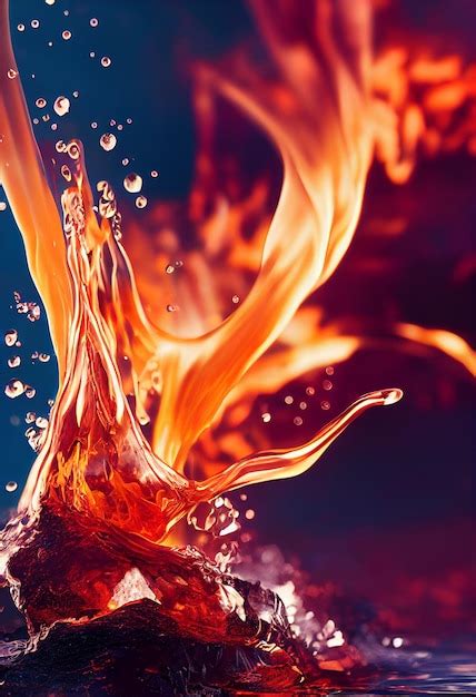 Fire Water Wallpaper