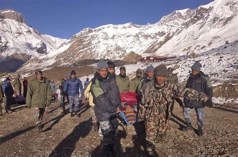 Search Ends For Survivors In Himalayas After Storm Kills At Least 39