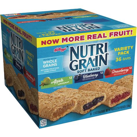 Buy Online Kellogg S Nutri Grain Bars Variety Pack Oz Bar Ct