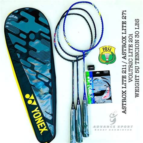 Yonex ASTROX LITE 21i 27i BADMINTON Racket VOLTRIC LITE 20i ORIGINAL