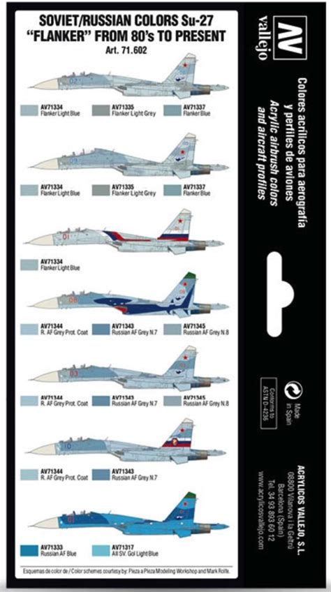 Sovietrussian Colors Su 27 Flanker From 1980s By