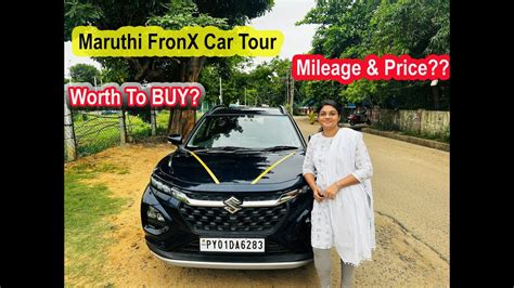 Car Tour Maruthi Suzuki FronX Delta Plus Varient NEXA BLUE BS 6