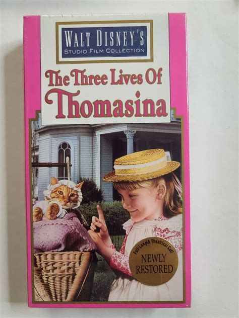 The Three Lives Of Thomasina New Vhs Walt Disney Ebay