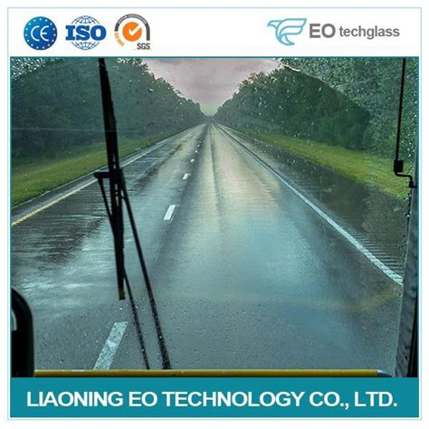 Laminated Tempered Front Windshield Glass For Auto Car Bus With Ccc Iso