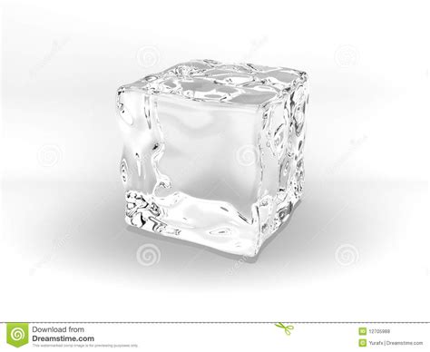 Ice Cubes Stock Illustration Illustration Of Refrigerate 12705988