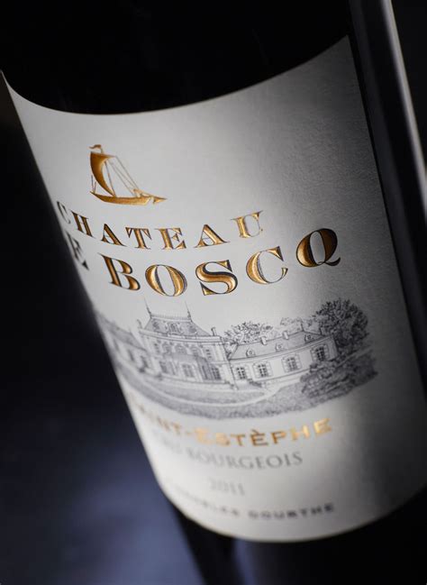 Bouteille Château Le Boscq Cru Bourgeois Saint Estèphe Vignoble