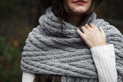 Elysian Blanket Scarf Knitting Pattern Two Of Wands