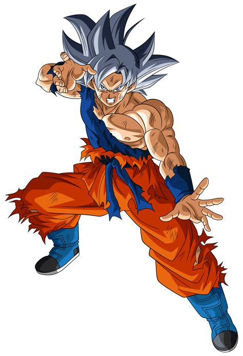 Goku Ultra Instinto Dominado Render 49350685 Png