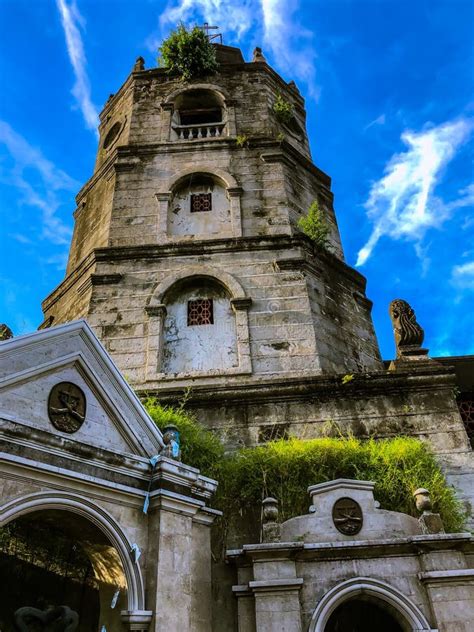 Meycauayan Church in Meycauayan, Bulacan, Philippines Stock Photo - Image of bark, bluesky ...