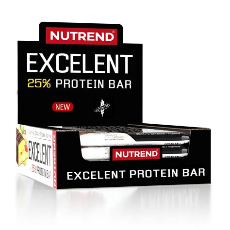 Nutrend Excelent Protein Bar Gluten Free 18X85G Proteini Si