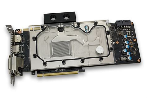 Ek Releases Full Cover Water Block For Nvidia Geforce Gtx Ti