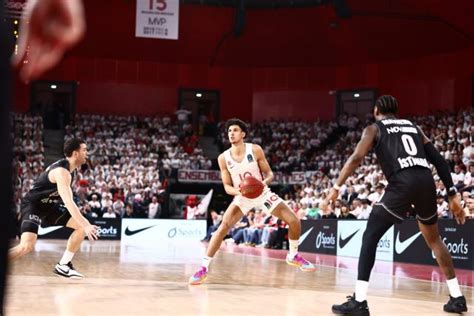 Basket Zaccharie Risacher Jl Bourg Meilleur Jeune De L Eurocoupe