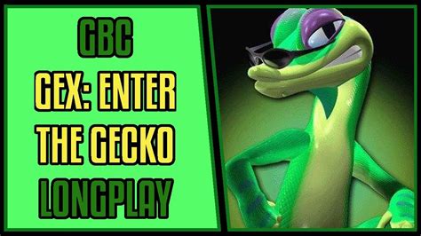 Gex Enter The Gecko 100 GBC Longplay Walkthrough 5 720p YouTube