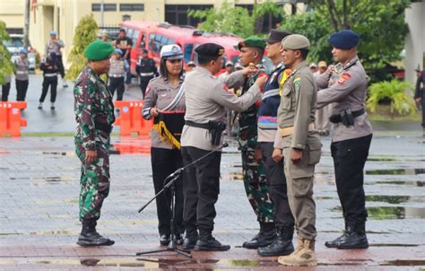 Dalam Rangka Amankan Pemilu Polda Maluku Gelar Operasi Mantap Brata