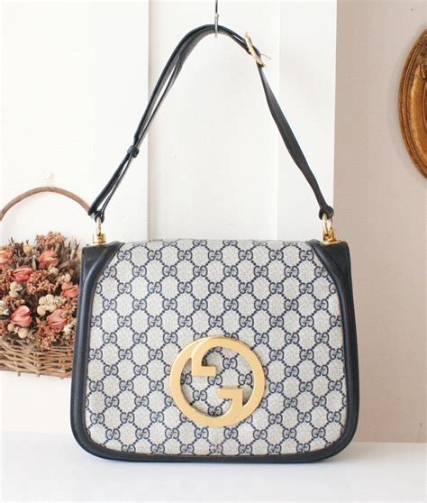 Gucci Monogram Big Logo 2 Ways Handbag Purse Authentic Bags Etsy