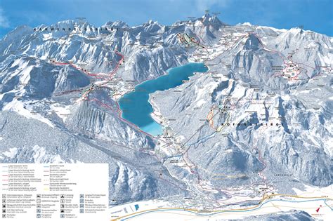 3D Panoramakarte Sommerpanorama Achensee Tirol Skifahren