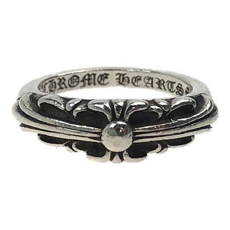 Chrome Hearts クロムハーツ（原本無） ベイビー クラシック フローラル クロス リング シルバー系【中古】 【即決】 2g28415ah0125wa90 ブランド専門店life