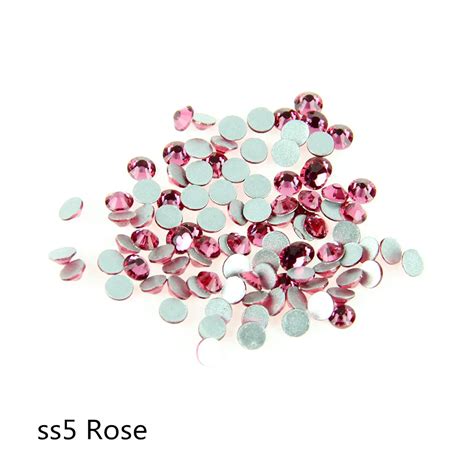 Envío Gratis SS5 1 7 MM COLOR de rosa 1440 unids bolsa diamante de