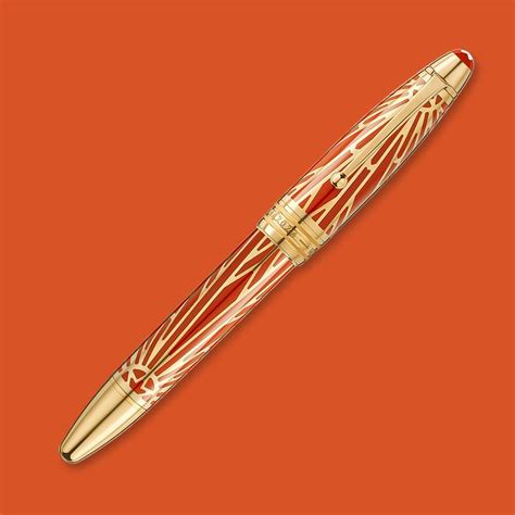 Montblanc Meisterstück Origin Solitaire Coral Grand Rollerball Pre