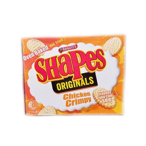 Confectionery and Snacks Arnott's Shapes Chicken Crimpy 175g | Taste of asian - Taste of Life