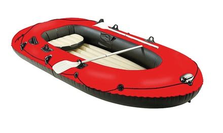 Inflatable Paddle Boat | Groupon