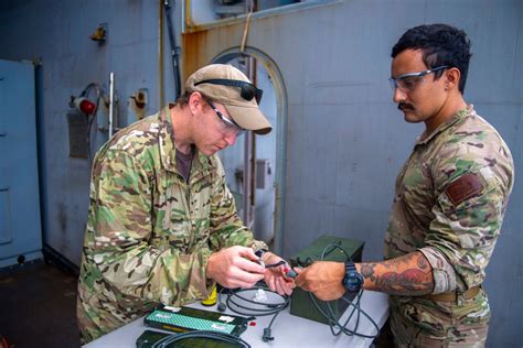 DVIDS Images U S Navy Explosive Ordnance Disposal Technicians