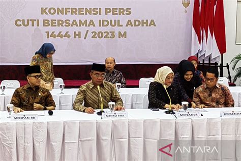 Menko Pmk Cuti Bersama Idul Adha Penanda Transisi Pandemi Ke Endemi