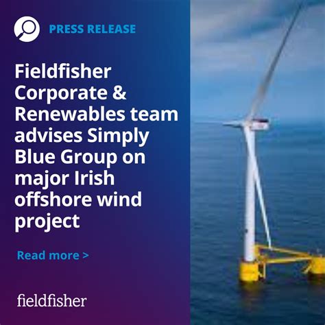 Fieldfisher Corporate Renewables Team Advises Simply Blue Group On