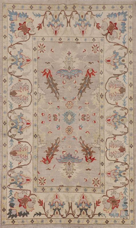 Handmade Floral Kazak Oriental Area Rug 6x10