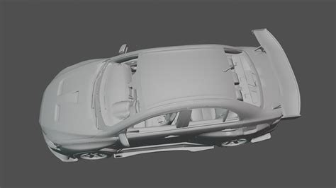 Stl File Mitsubishi Lancer Evo X 🚗・3d Printing Template To Download・cults