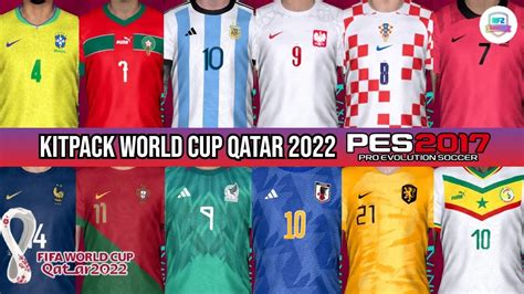 Pes Kits National Teams World Cup Youtube