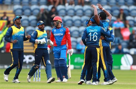 Sri Lanka Vs Afghanistan Match Summary Cricket World Cup