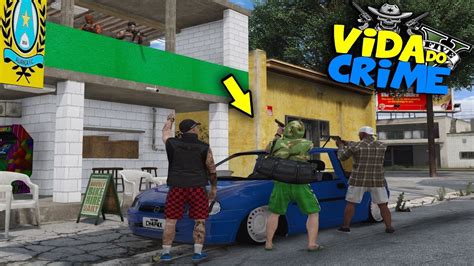 GTA V VIDA DO CRIME FUI NA FAVELA ENTREGAR O DINHEIRO 10 YouTube