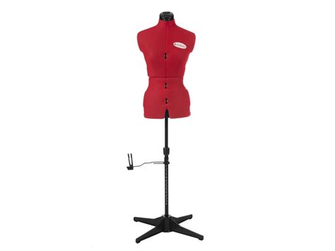 Manequim Ajust Vel Alfaiate Singer Fg Vermelho Tamanho Small Medium