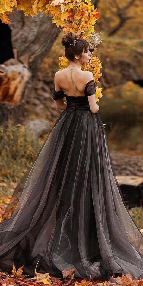 Black Wedding Dresses 33 Unusual Styles FAQs Black Wedding Gowns